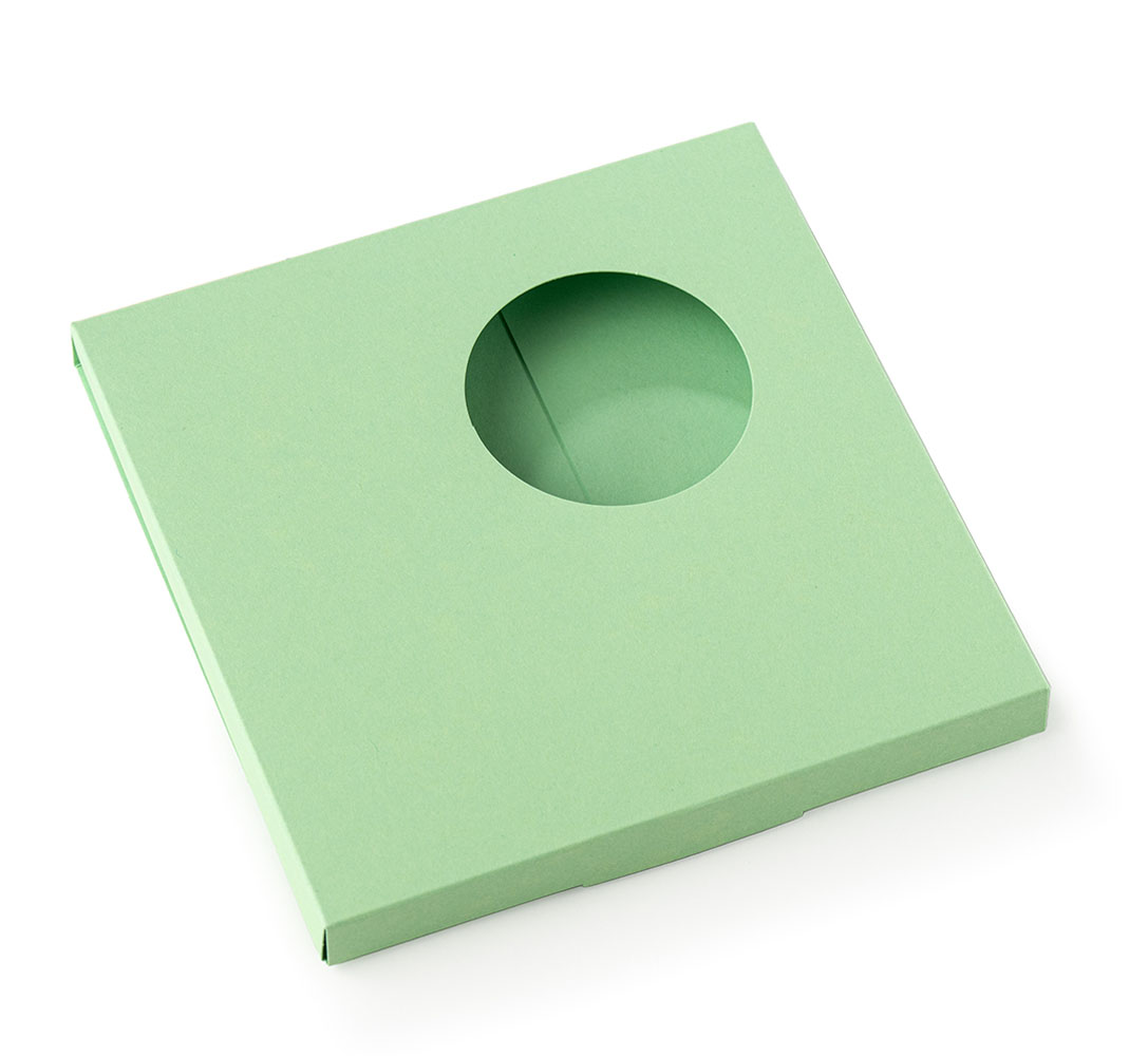 Emballage tablette Cuadrado, vert clair
