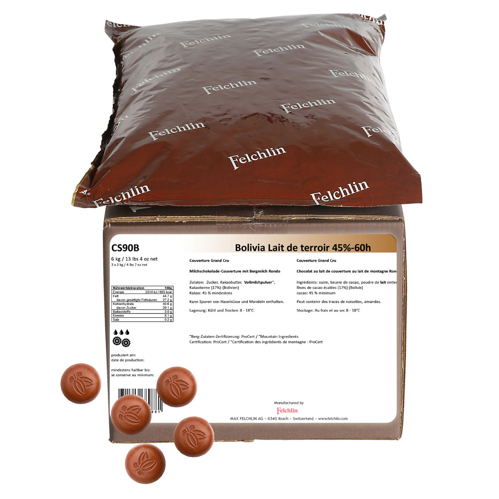 Bolivia Lait de terroir 45%-60h