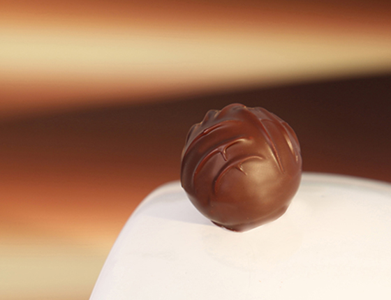 Pralines avec boules creuses