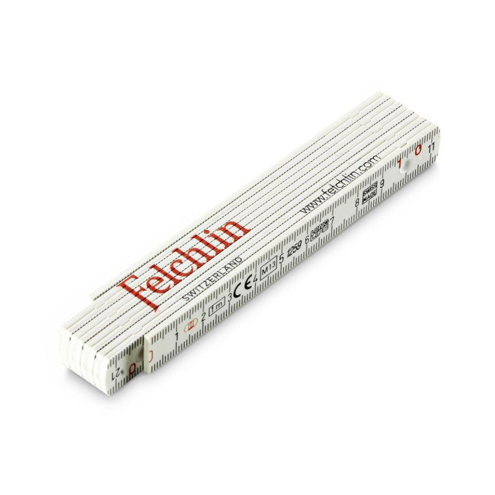 Taschenmeter aufklappbar, 1 Meter